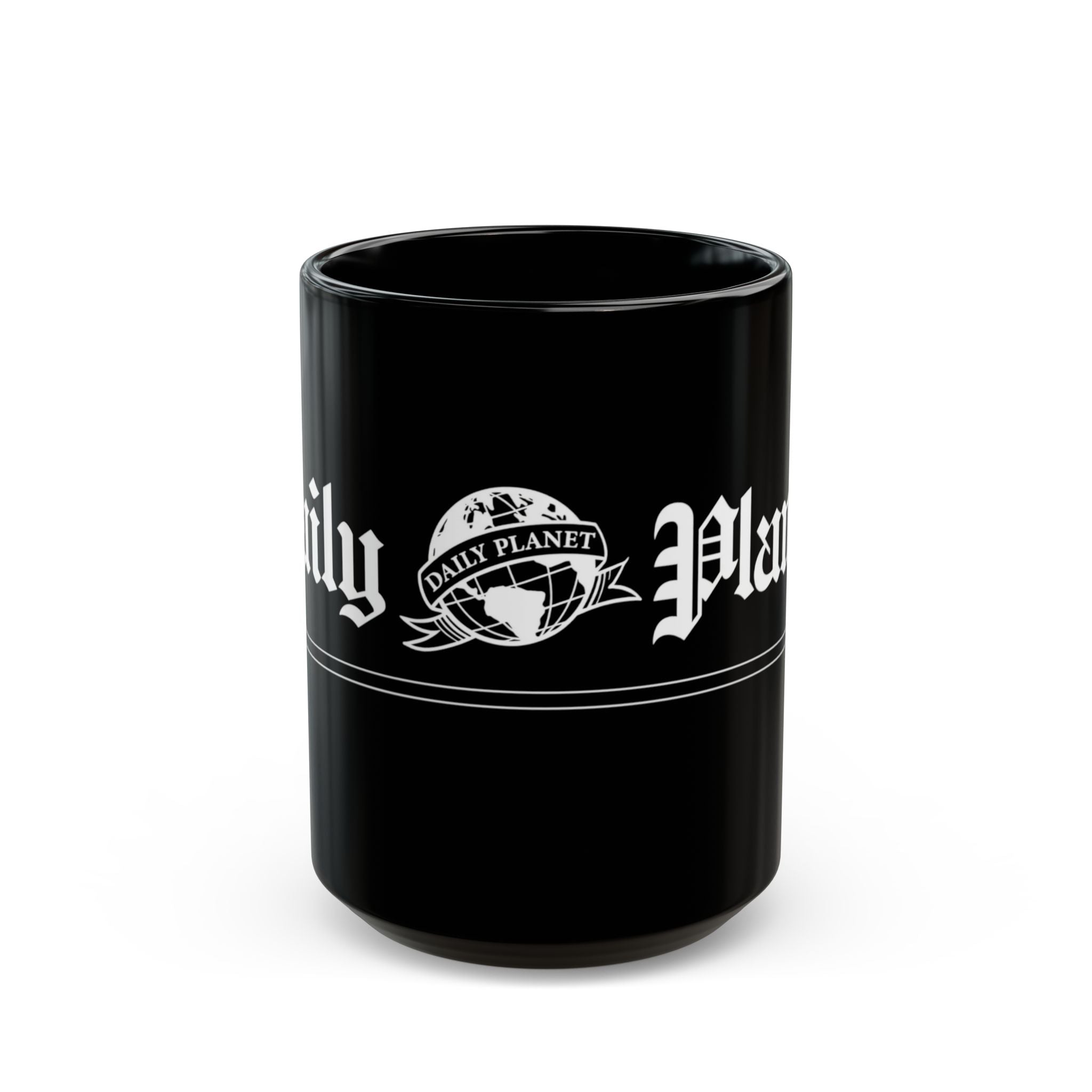 Daily Planet  — Black Coffee Cup (11oz & 15oz)